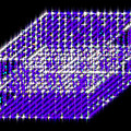 Blue Diamond Grid Mixed Media by Carl Hunter Blue Diamond Grid Mixed Media by Carl Hunter