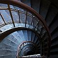 Blue Vintage Staircase by Jaroslaw Blaminsky Blue Vintage Staircase by Jaroslaw Blaminsky