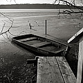 Boat in Ice - Lake Wingra - Madison - WI Photograph by Steven Ralser Boat in Ice - Lake Wingra - Madison - WI Photograph by Steven Ralser