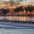 Boathouse Row Philadelphia PA Photograph by Susan Candelario Boathouse Row Philadelphia PA Photograph by Susan Candelario