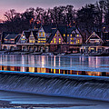 Boathouse Row Photograph by Susan Candelario Boathouse Row Photograph by Susan Candelario