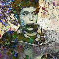 Bob Dylan Original Painting Print by Ryan Rock Artist Bob Dylan Original Painting Print by Ryan Rock Artist