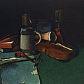 Books Mug Pipe And Violin by John Frederick Peto Books Mug Pipe And Violin by John Frederick Peto