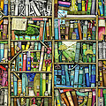 Bookshelf Digital Art by MGL Meiklejohn Graphics Licensing Bookshelf Digital Art by MGL Meiklejohn Graphics Licensing