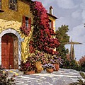 Bouganville Painting by Guido Borelli Bouganville Painting by Guido Borelli
