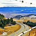 Boulder Montana Photograph by Merle Grenz Boulder Montana Photograph by Merle Grenz