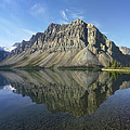 Bow Lake And Crowfoot Mts Banff Photograph by Tim Fitzharris Bow Lake And Crowfoot Mts Banff Photograph by Tim Fitzharris