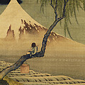 Boy Viewing Mount Fuji Painting by Katsushika Hokusai Boy Viewing Mount Fuji Painting by Katsushika Hokusai