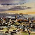Bray around 1500ad by Val Byrne