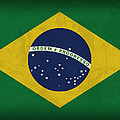 Brazil Flag Vintage Distressed Finish Mixed Media by Design Turnpike Brazil Flag Vintage Distressed Finish Mixed Media by Design Turnpike