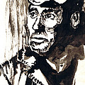 British Coal Miner Drawing by Seth Weaver British Coal Miner Drawing by Seth Weaver