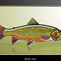 Brook Trout Digital Art by Serge Averbukh Brook Trout Digital Art by Serge Averbukh