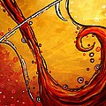 BUBBLING JOY Original MADART Painting Painting by Megan Duncanson BUBBLING JOY Original MADART Painting Painting by Megan Duncanson