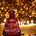Buddha And Candles by Olivier Le Queinec Buddha And Candles by Olivier Le Queinec