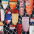 Buoy Nautical Vintage Art by Derek Mccrea Buoy Nautical Vintage Art by Derek Mccrea