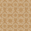 Burlap and White Geometric Flowers Mixed Media by Linda Woods Burlap and White Geometric Flowers Mixed Media by Linda Woods