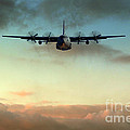 C-130E Inbound Digital Art by Airpower Art C-130E Inbound Digital Art by Airpower Art