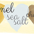 Caramel Sea Salt and Chocolate Painting by Linda Woods