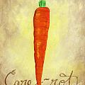 Carrot Painting by Michelle Bien Carrot Painting by Michelle Bien
