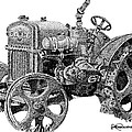 Case Tractor by Rob Christensen