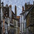 Chalone Sur Soane Rooftops by Bob Coates