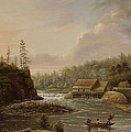 Cheevers Mill On The St. Croix River by Henry Lewis Cheevers Mill On The St. Croix River by Henry Lewis