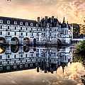 Chenonceau Sunset Photograph by Weston Westmoreland Chenonceau Sunset Photograph by Weston Westmoreland