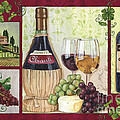 Chianti and Friends 2 Painting by Debbie DeWitt Chianti and Friends 2 Painting by Debbie DeWitt