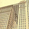 Chicago architecture Digital Art by Dejan Jovanovic Chicago architecture Digital Art by Dejan Jovanovic