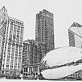 Chicago Bean Millennuim Par Digital Art by Dejan Jovanovic Chicago Bean Millennuim Par Digital Art by Dejan Jovanovic