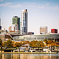 Chicago Skyline with Soldier Field Photograph by Paul Velgos Chicago Skyline with Soldier Field Photograph by Paul Velgos