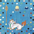 Chinese Dragon Painting by Vintage Art Chinese Dragon Painting by Vintage Art