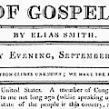 Christian Newspaper, 1808 Painting by Granger Christian Newspaper, 1808 Painting by Granger