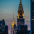 Chrysler Building At Sunset Photograph by Chris Lord Chrysler Building At Sunset Photograph by Chris Lord