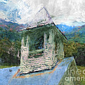 Church In The Mountains Digital Art by Phil Perkins Church In The Mountains Digital Art by Phil Perkins