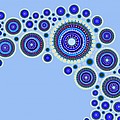 Circle Motif 117 Painting by John Metcalf Circle Motif 117 Painting by John Metcalf