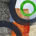 Circles 2 Painting by Linda Woods Circles 2 Painting by Linda Woods