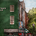 City - Baltimore - Fells Point MD - Bertha's and The Greene Turtle Photograph by Mike Savad City - Baltimore - Fells Point MD - Bertha's and The Greene Turtle Photograph by Mike Savad