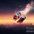 City destroyed by meteor shower by Johan Swanepoel City destroyed by meteor shower by Johan Swanepoel