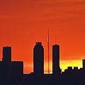 City on Fire Photograph by Jennifer Ludlum