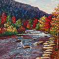 Clear Creek In Golden Colorado by Francesca Kee Clear Creek In Golden Colorado by Francesca Kee