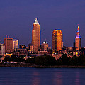 Cleveland At Twilight Photograph by Dale Kincaid