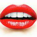 Close Up Of Mouth, Teeth And Red Lips Photograph by Ikon Ikon Images Close Up Of Mouth, Teeth And Red Lips Photograph by Ikon Ikon Images