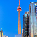 CN Tower by Night by Inge Johnsson CN Tower by Night by Inge Johnsson