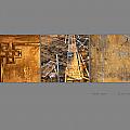 Cobalt Grey Triptych Image Art Photograph by Jo Ann Tomaselli Cobalt Grey Triptych Image Art Photograph by Jo Ann Tomaselli