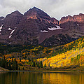 Colorado 14ers the Maroon Bells Photograph by Aaron Spong