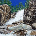 Colorado Painting by Amelie Simmons Colorado Painting by Amelie Simmons