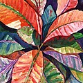 Colorful Tropical Leaves 1 Painting by Marionette Taboniar Colorful Tropical Leaves 1 Painting by Marionette Taboniar