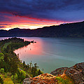 Columbia Sunset Photograph by Darren White Columbia Sunset Photograph by Darren White