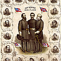 Confederate Generals And Flags by Daniel Hagerman Confederate Generals And Flags by Daniel Hagerman
